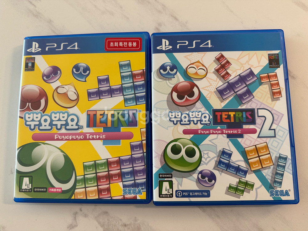 PS4 뿌요뿌요테트리스 1,2 (택포)--0