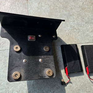 2구 자석충전거치대 오토바이 배달