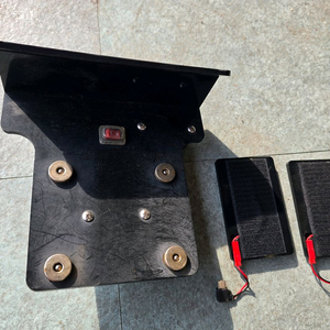 2구 자석충전거치대 오토바이 배달