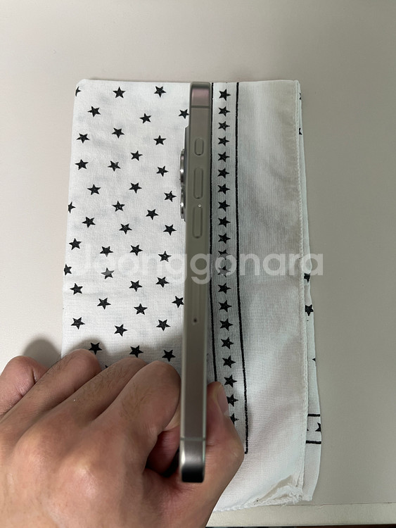 아이폰15프로 128 내추럴티타늄--2