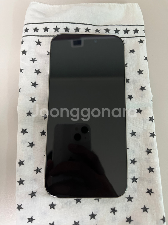 아이폰15프로 128 내추럴티타늄--6