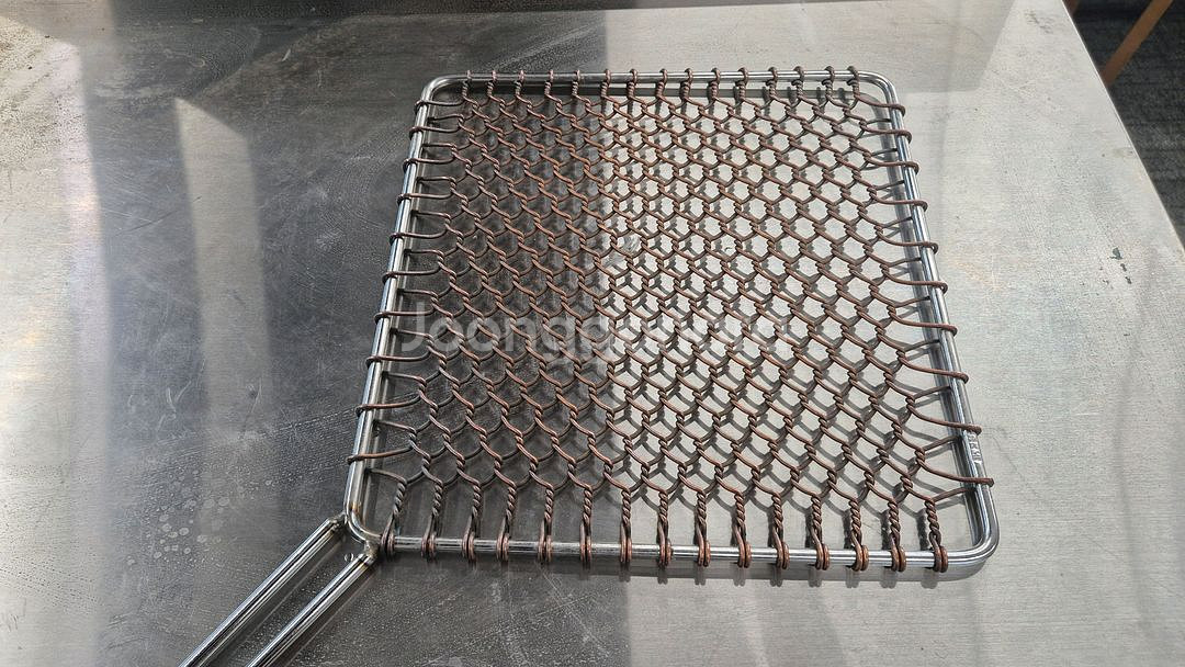 구리석쇠 113개--2