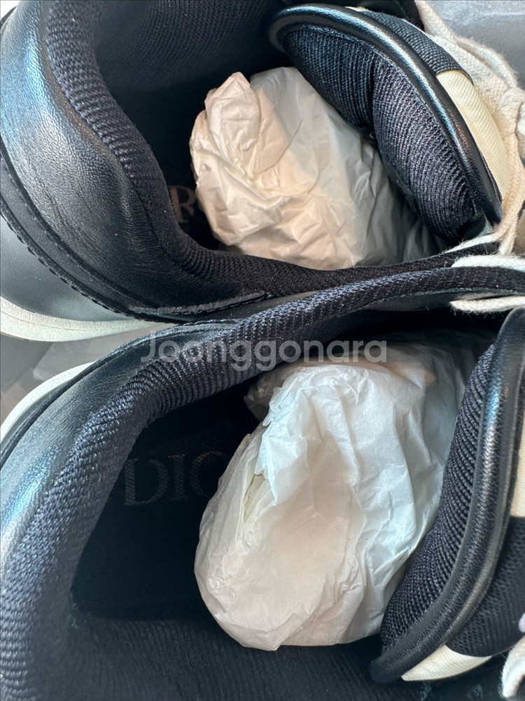 [풀구성/42] 디올 B27 오블리크 스니커즈 블랙--6