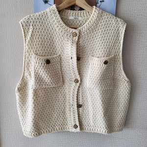 새제품 니트 조끼 무료배송