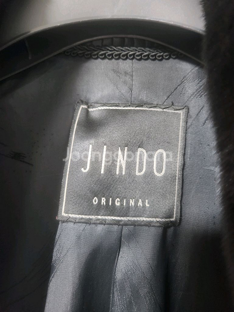 진도모피 여성용 밍크 코트 블랙그라마--12