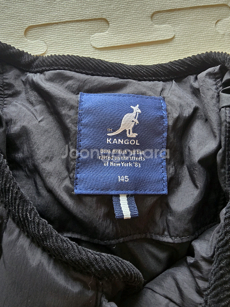 캉골 키즈 경량 롱패딩 145--4