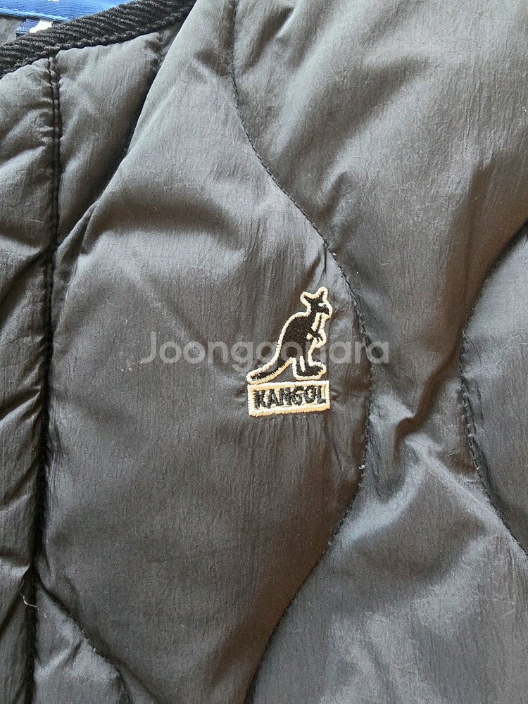 캉골 키즈 경량 롱패딩 145--3