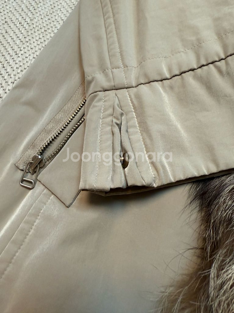 마인mine 퍼 트렌치코트 88-98-165--3