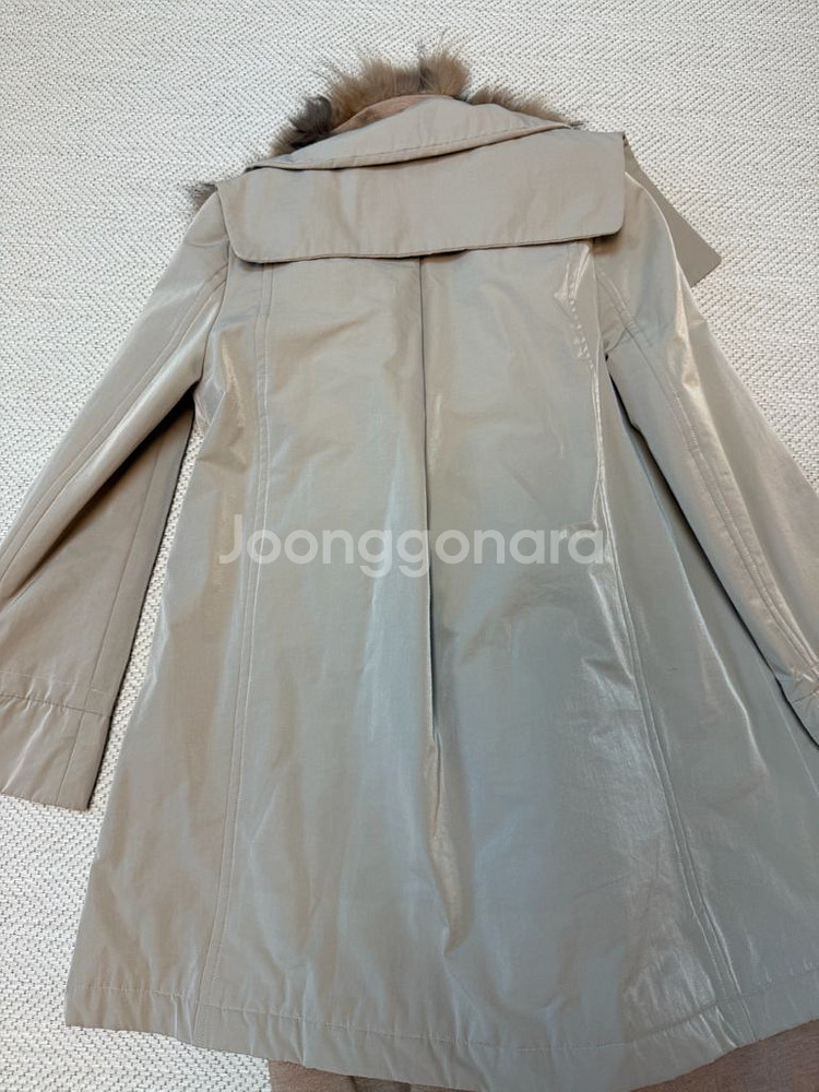 마인mine 퍼 트렌치코트 88-98-165--5