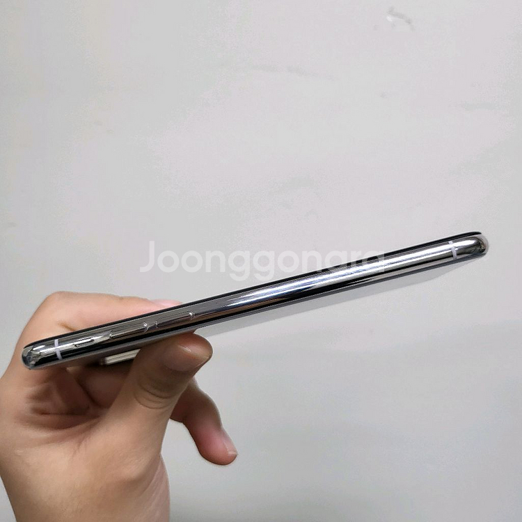 해외판 카메라무음 아이폰 XS 배터리100 256기가 화이트 256GB--2