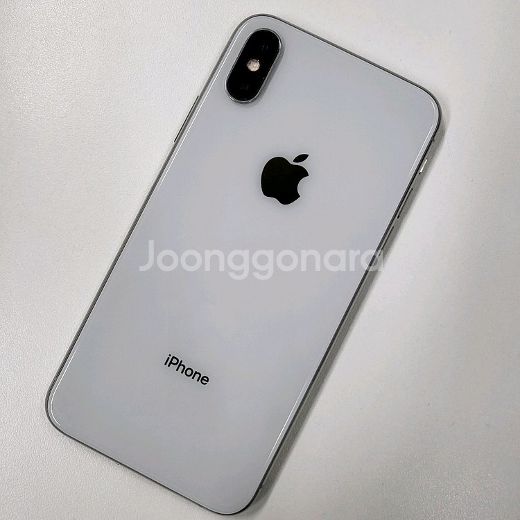 해외판 카메라무음 아이폰 XS 배터리100 256기가 화이트 256GB--10