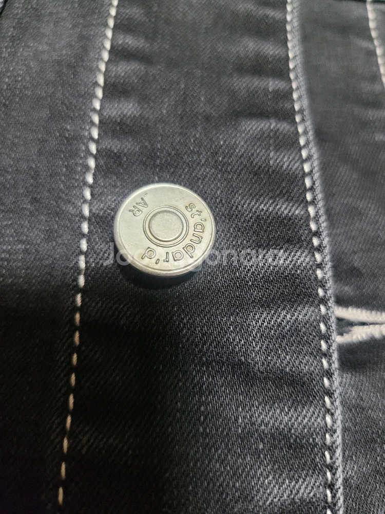 안다르 블랙 데님 자켓 (사이즈2)--3