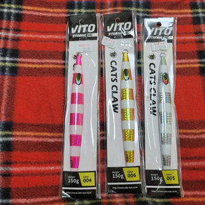 (방어 부시리) 캣츠크로우 비토 스트롱 메탈지그 새상품 3개