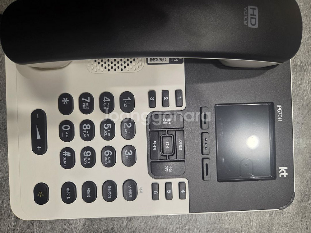 KT 유선 IP폰 세트 판매합니다.--1