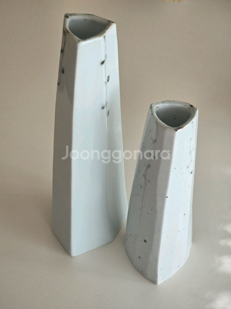 우일요 화병 2개세트--0