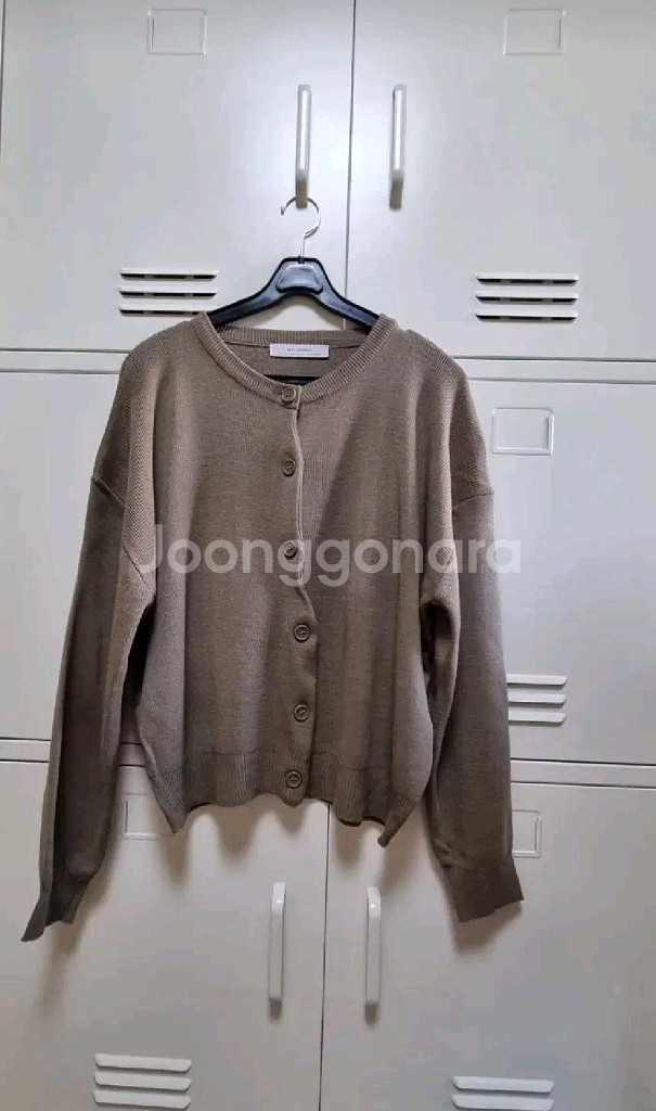 먼데이오프 라운드 니트 가디건 - 모카,프리--2