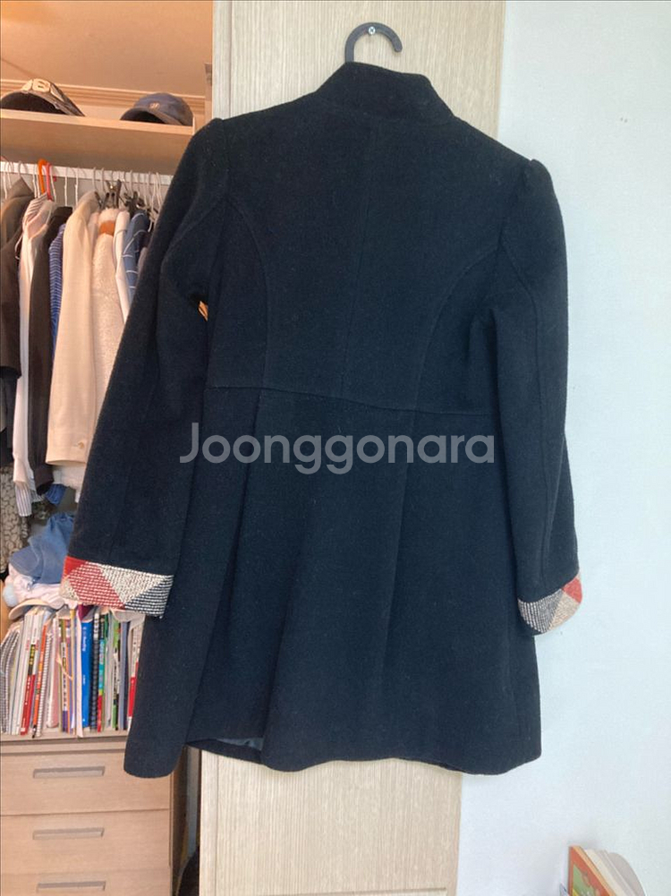 닥스 여아 모100% 코트 퍼조끼 세트 140--3