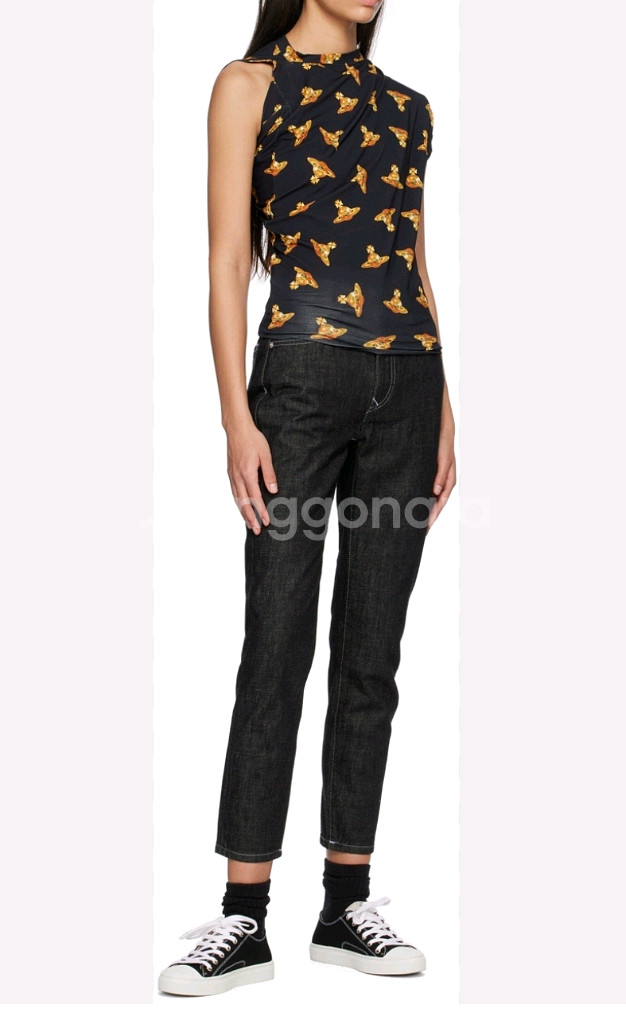 정품 비비안웨스트우드 탑 티셔츠--1