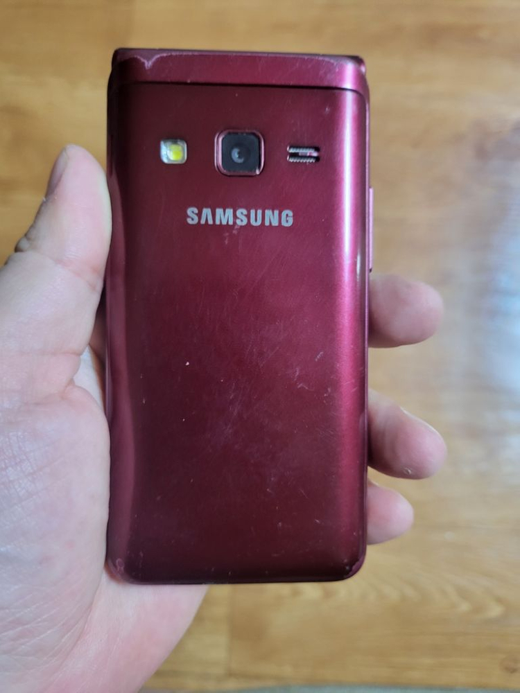 갤럭시폴더2 16기가 와인 이미지