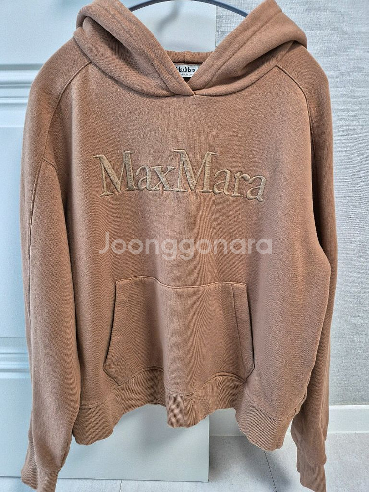 막스마라 댄디 후드티 L사이즈(카멜색상 )--1