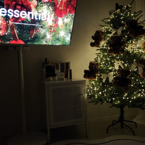 크리스마스 곰돌이 트리 장식 세트