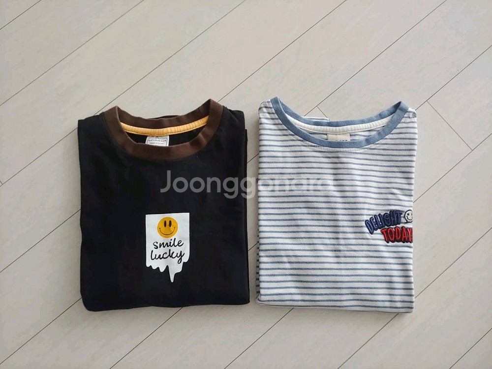 남아 여아 140사이즈 정도 상의 2벌 일괄(반값택포)--0