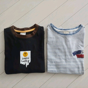 남아 여아 140사이즈 정도 상의 2벌 일괄(반값택포)