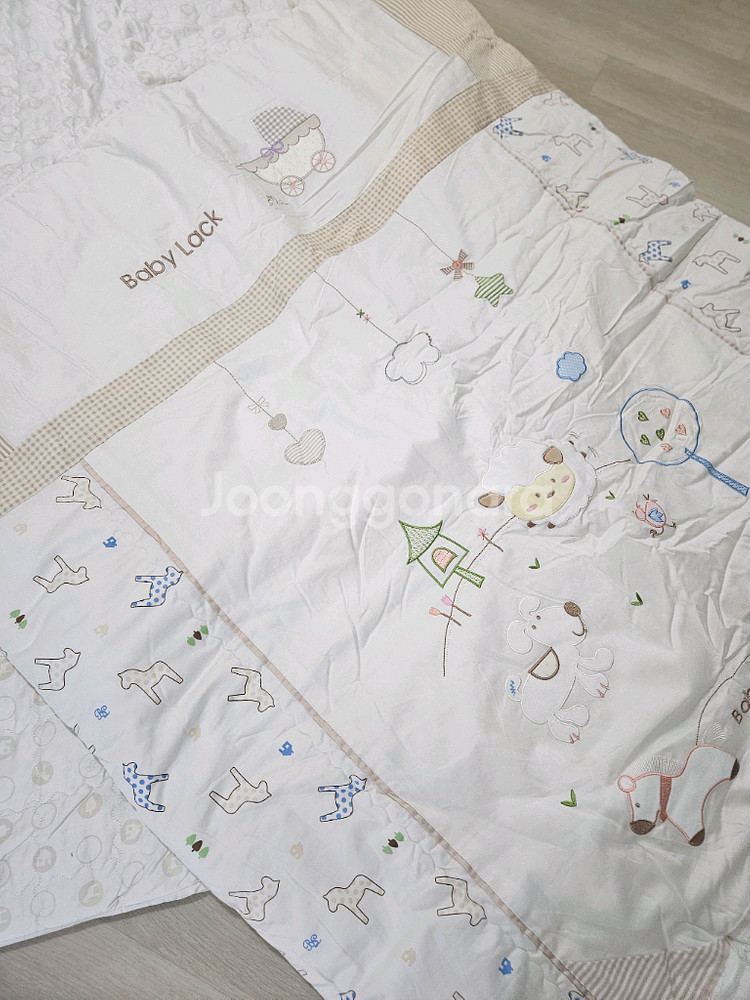 새상품) 베이비락 오가닉 아기 이불 세트--2