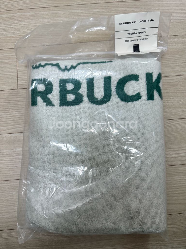 스타벅스 라코스테 트렌타 타월--0