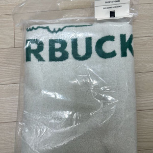 스타벅스 라코스테 트렌타 타월