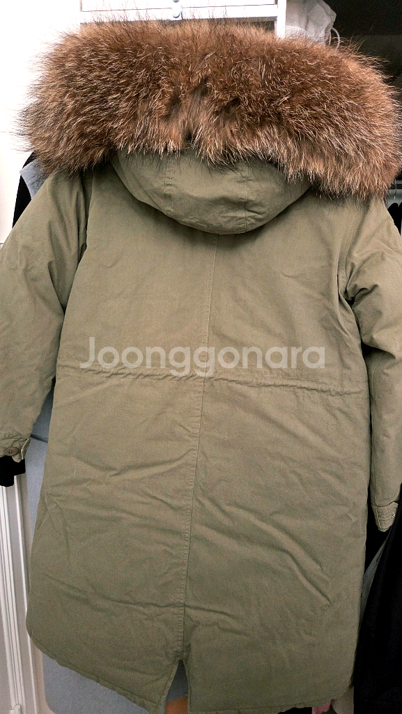 미미씨엘 라쿤털 패딩 점퍼 12y 한파겨울용--1