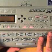 Zoom SB-246 streetboxx 드럼머신