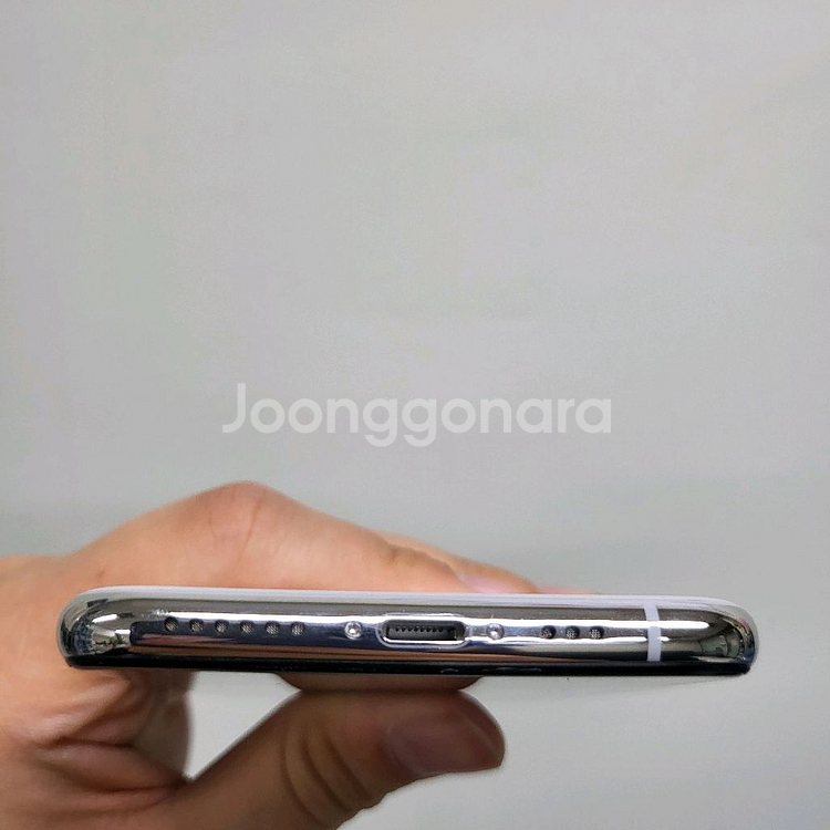 해외판 카메라무음 아이폰 XS 배터리100 256기가 화이트 256GB--4