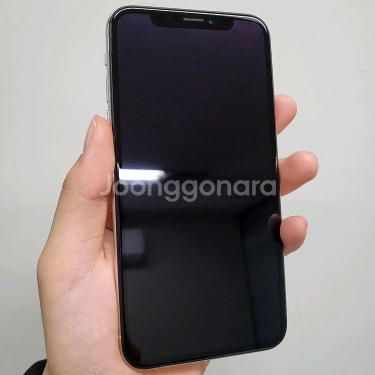 해외판 카메라무음 아이폰 XS 배터리100 256기가 화이트 256GB--7