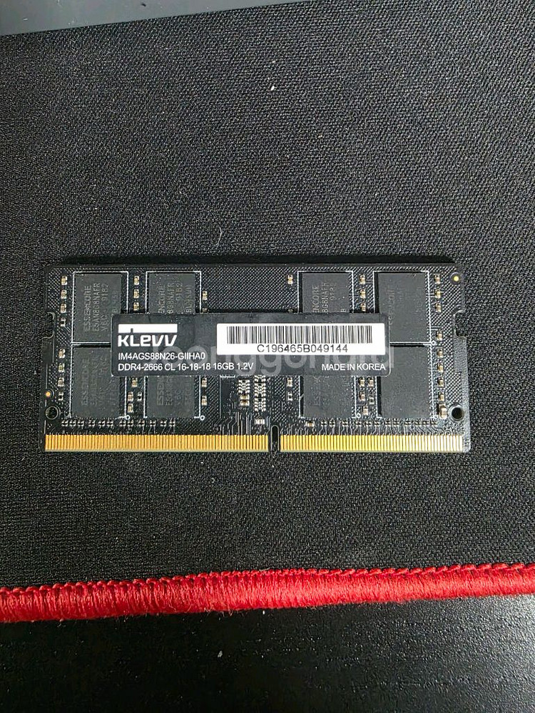 KLEVV 노트북 램 메모리 DDR4 16GB 2666--0