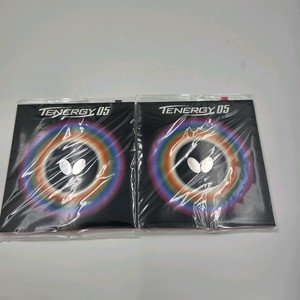 테너지 05 탁구 러버 흑,적 2개 세트