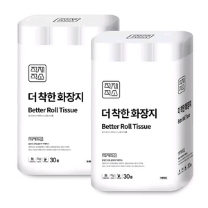 더 착한 화장지 휴지 30미터 30롤2팩 무료배송17900원