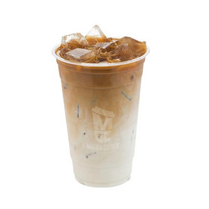 메가커피 카페라떼 4장