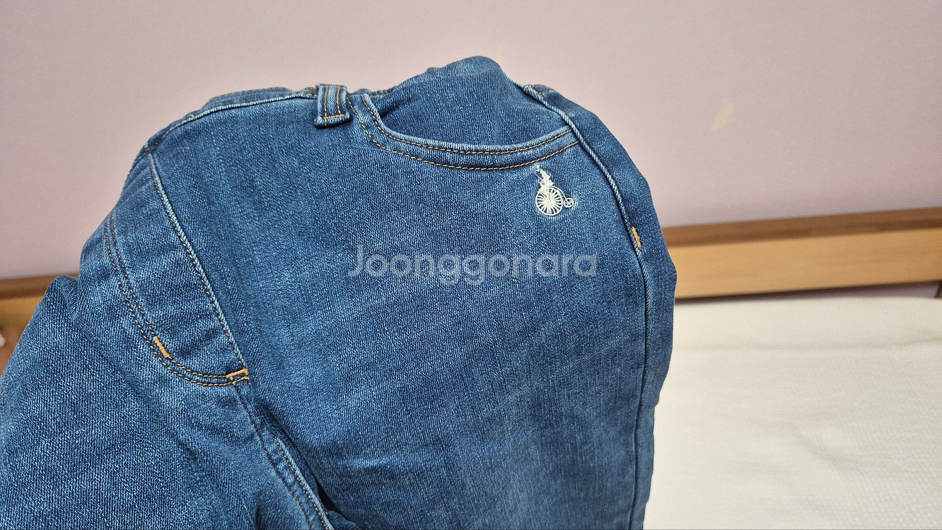 빈폴키즈 여아 기모 데님(150사이즈)--3