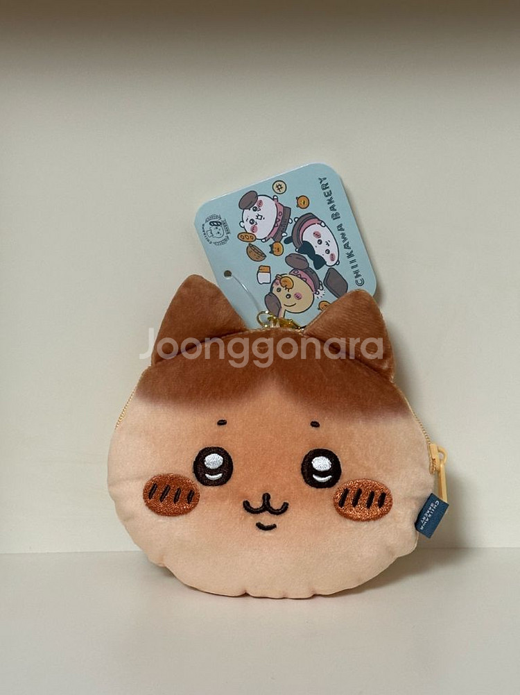 새상품) 치이카와 베이커리 하치와레 동전지갑 키링--0