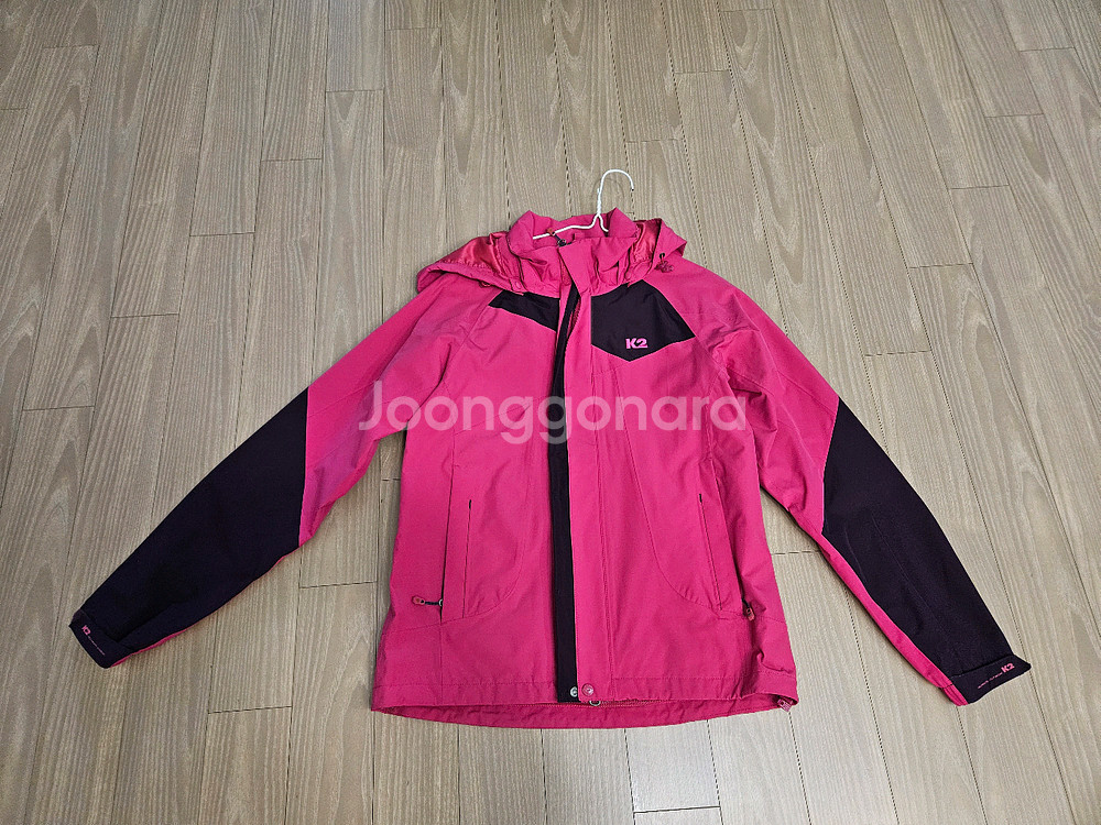 K2 여성 바람막이 핑크색 등산 자켓--0