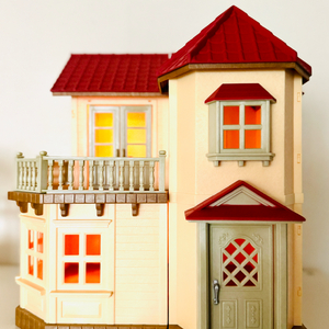 실바니안 불켜지는 이층집