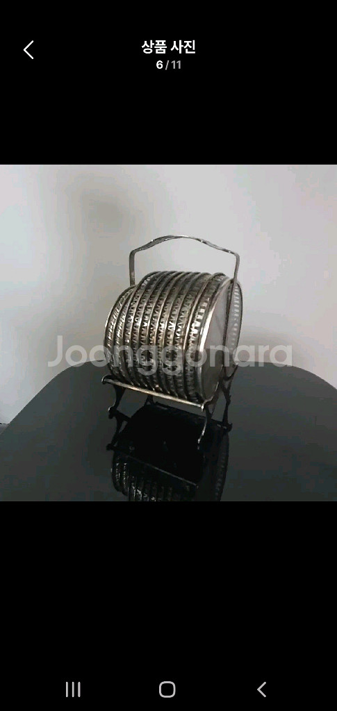 빈티지 스테인리스 뚜껑 세트--1