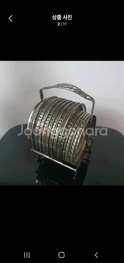 빈티지 스테인리스 뚜껑 세트--5