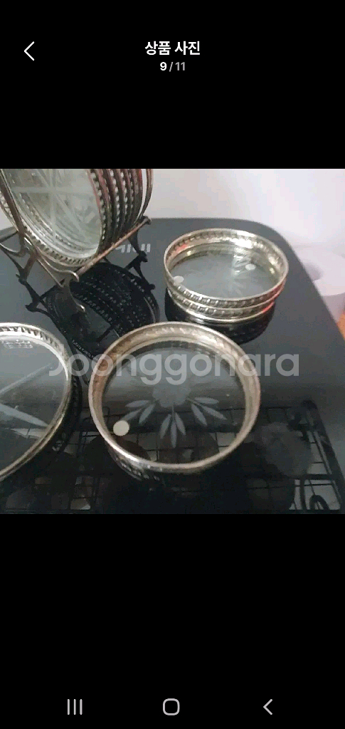 빈티지 스테인리스 뚜껑 세트--8