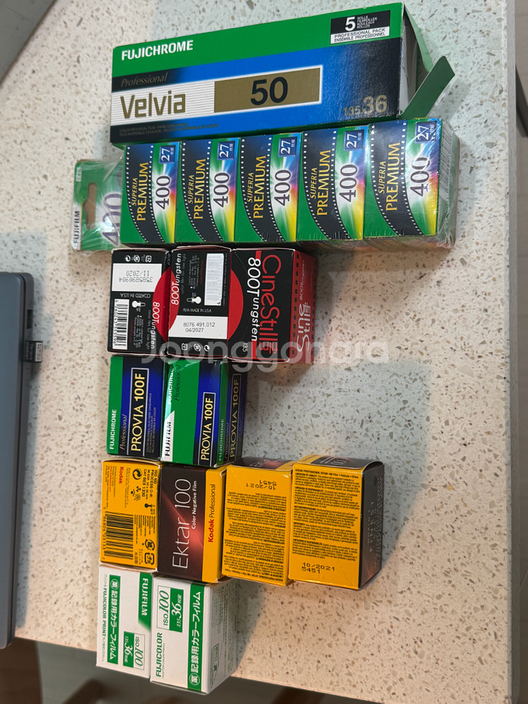 필름카메라 필름 모음--0