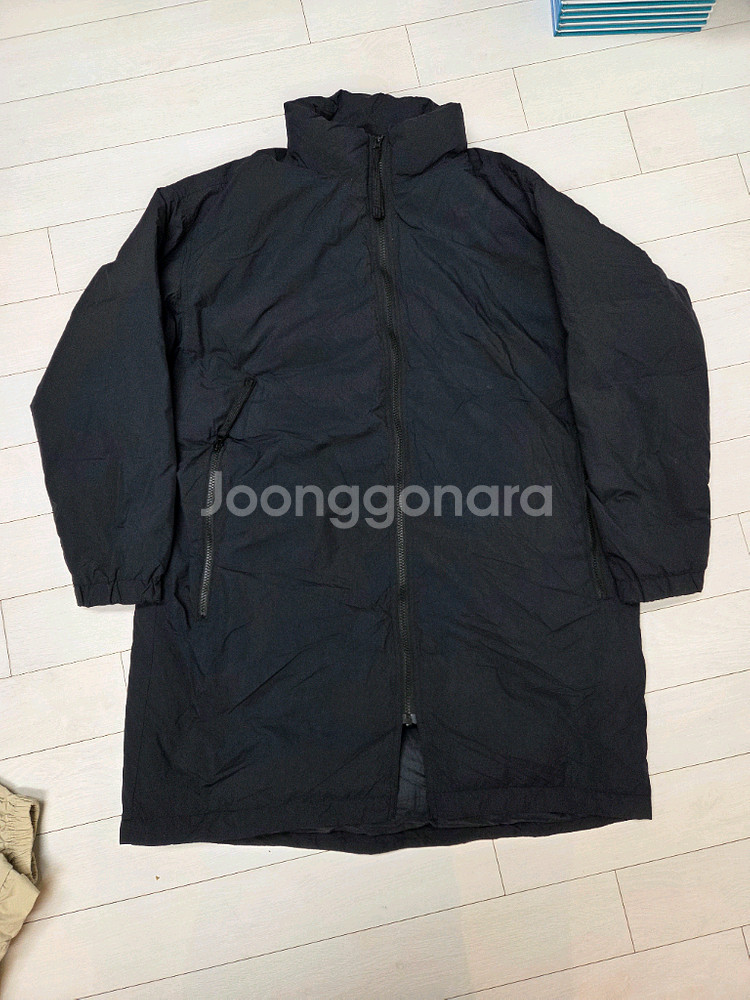 무인양품 무지 라보 발수 다운코트 S--1