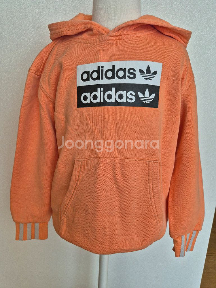 아디다스키즈 후드130사이즈 키즈가울겨울옷--0