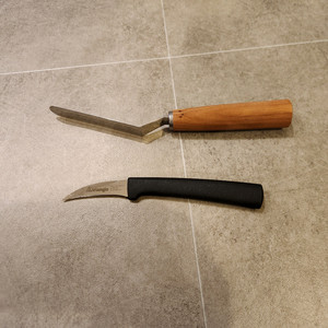 [트라이앵글] 우드 스패츌러 + 페어링 나이프