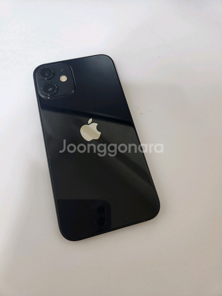 아이폰12미니 무잔상 아주깨끗 128기가 블랙--0